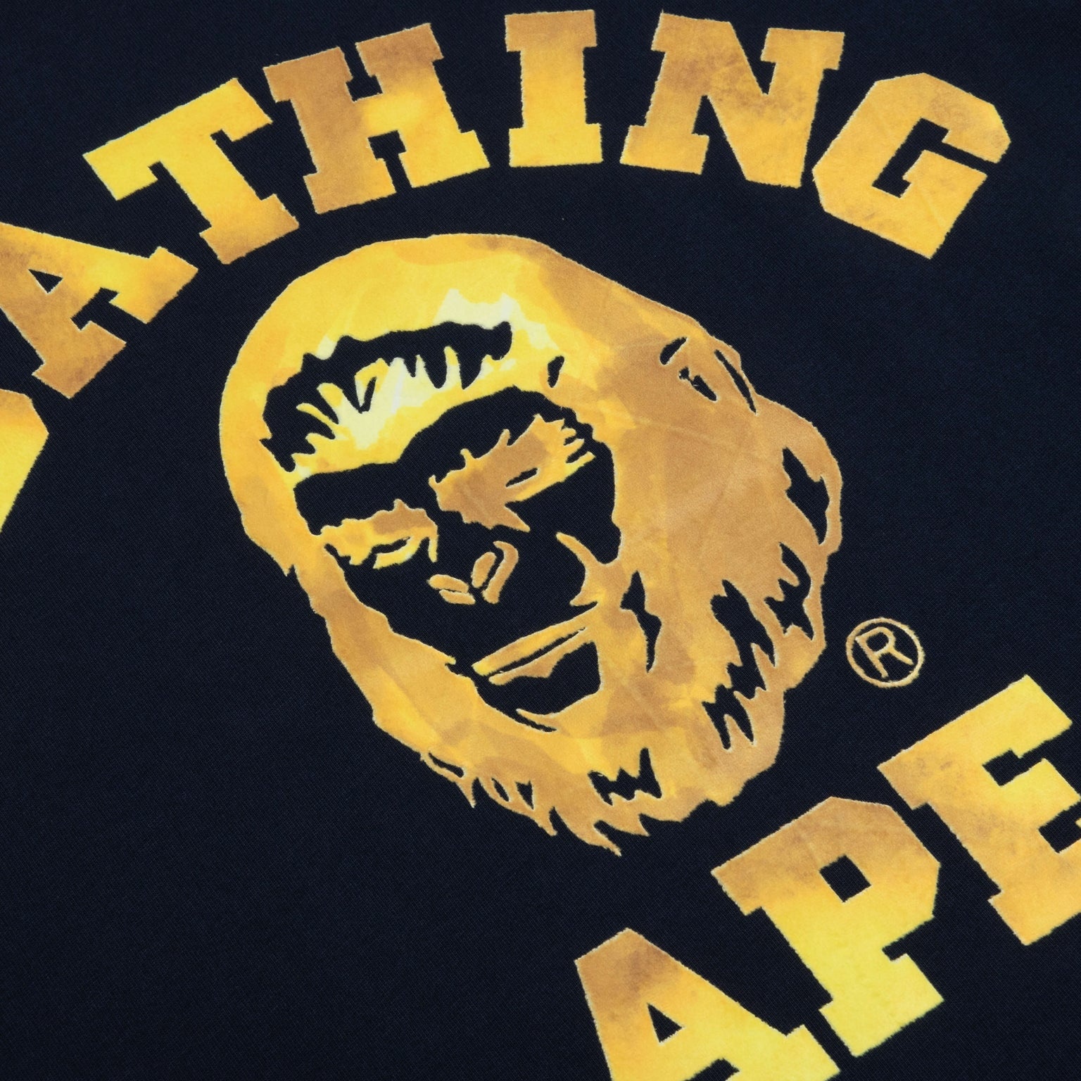 BAPE COLLEGE GRAPHIC TEE - NAVY - 3