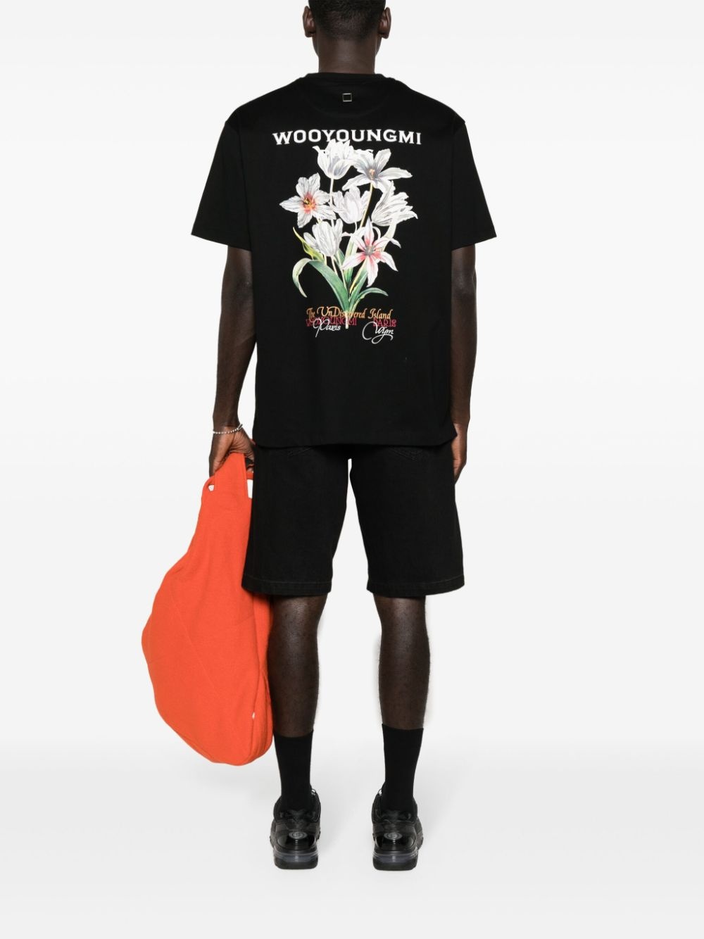 floral-print cotton T-shirt - 2