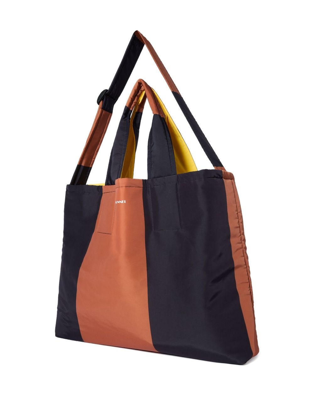 Everyday colour-block tote bag - 4