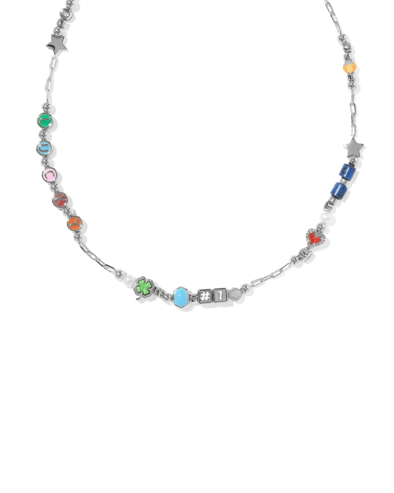Lacey Silver Strand Necklace - 1