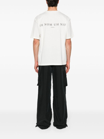 ih nom uh nit logo-print cotton T-shirt outlook