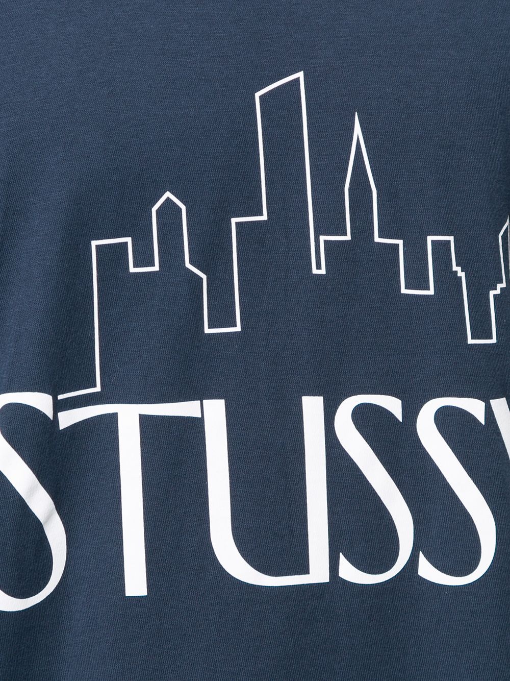 skyline logo print T-shirt - 5