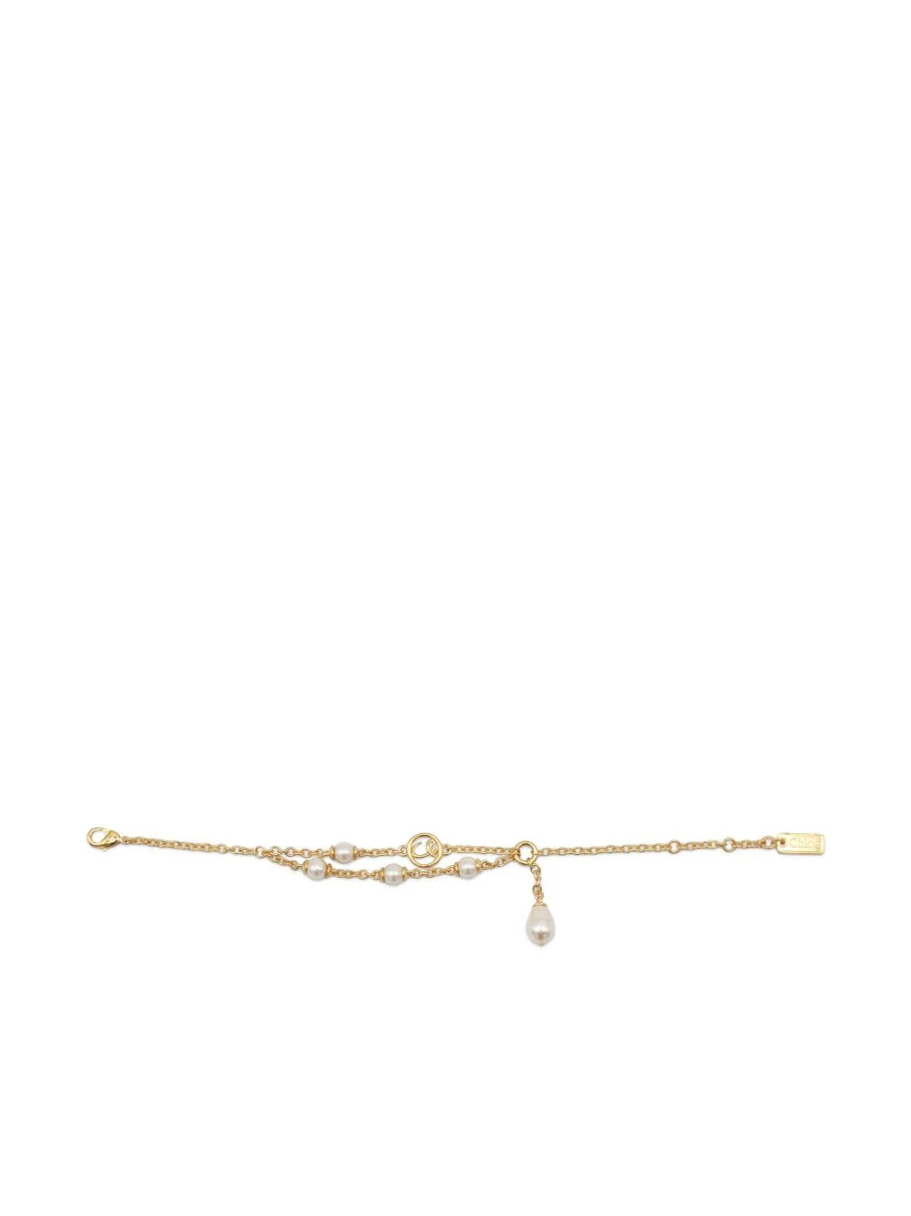 pearly logo bracelet - 1