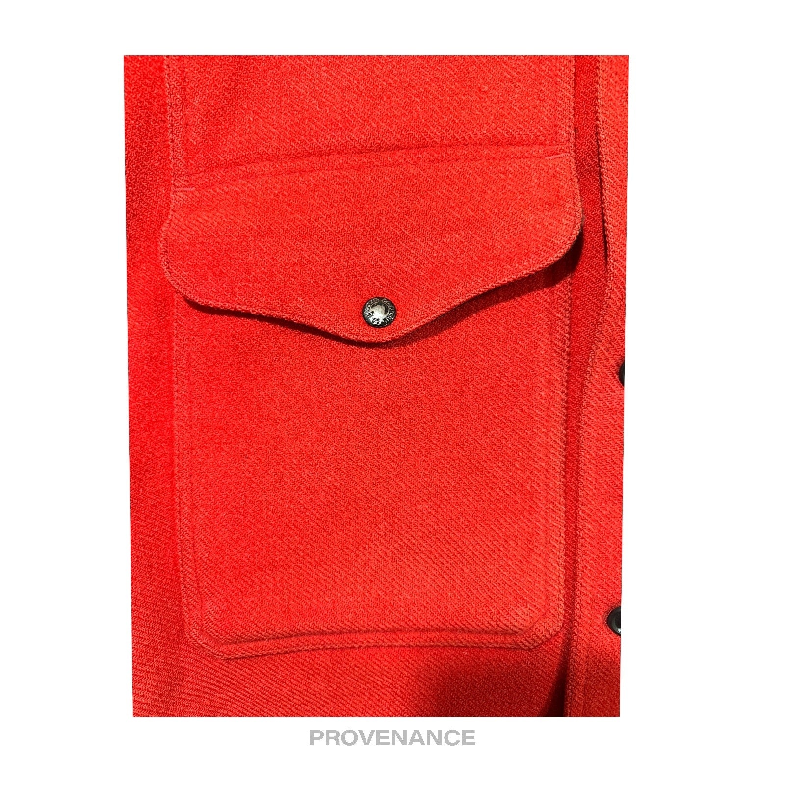 Filson Mackinaw - Filson Mackinaw Wool Cruiser Jacket - Scarlet Red 42 M - 9