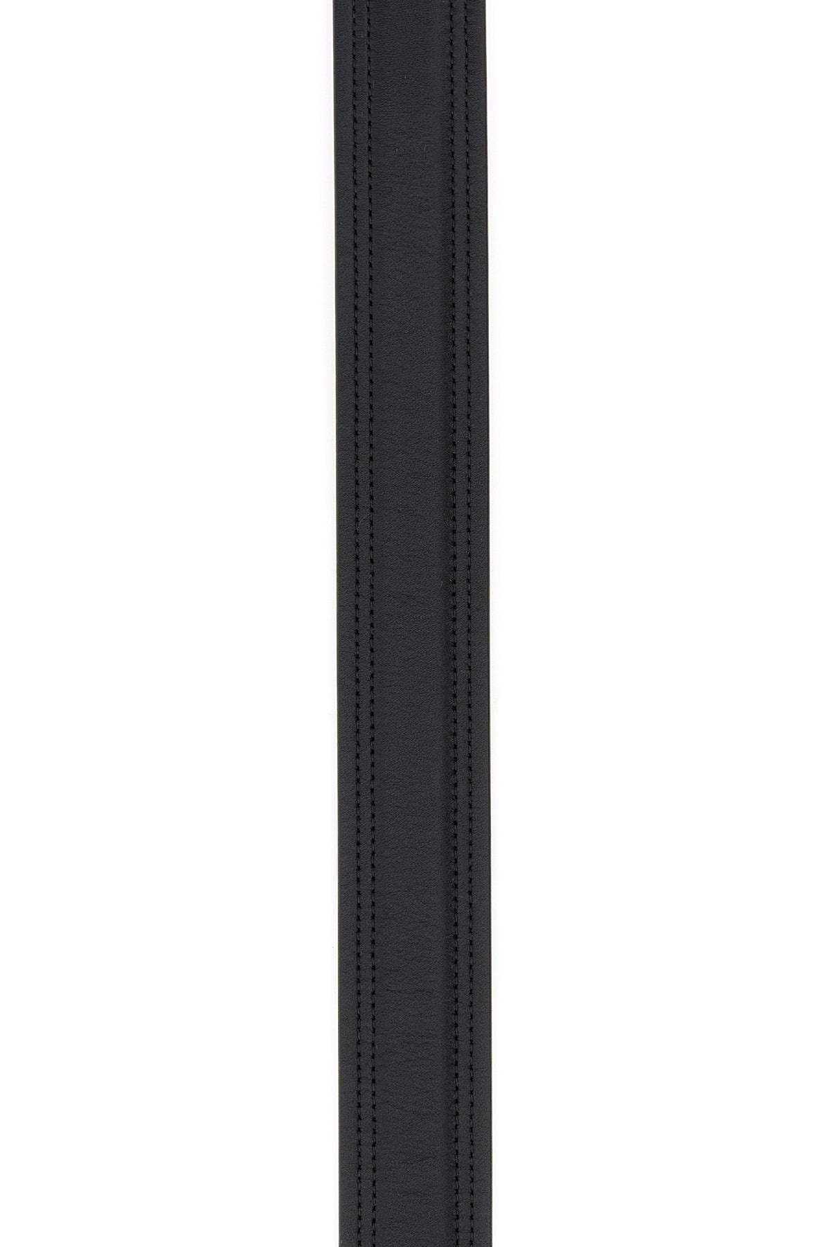 Black leather reversible belt - 3