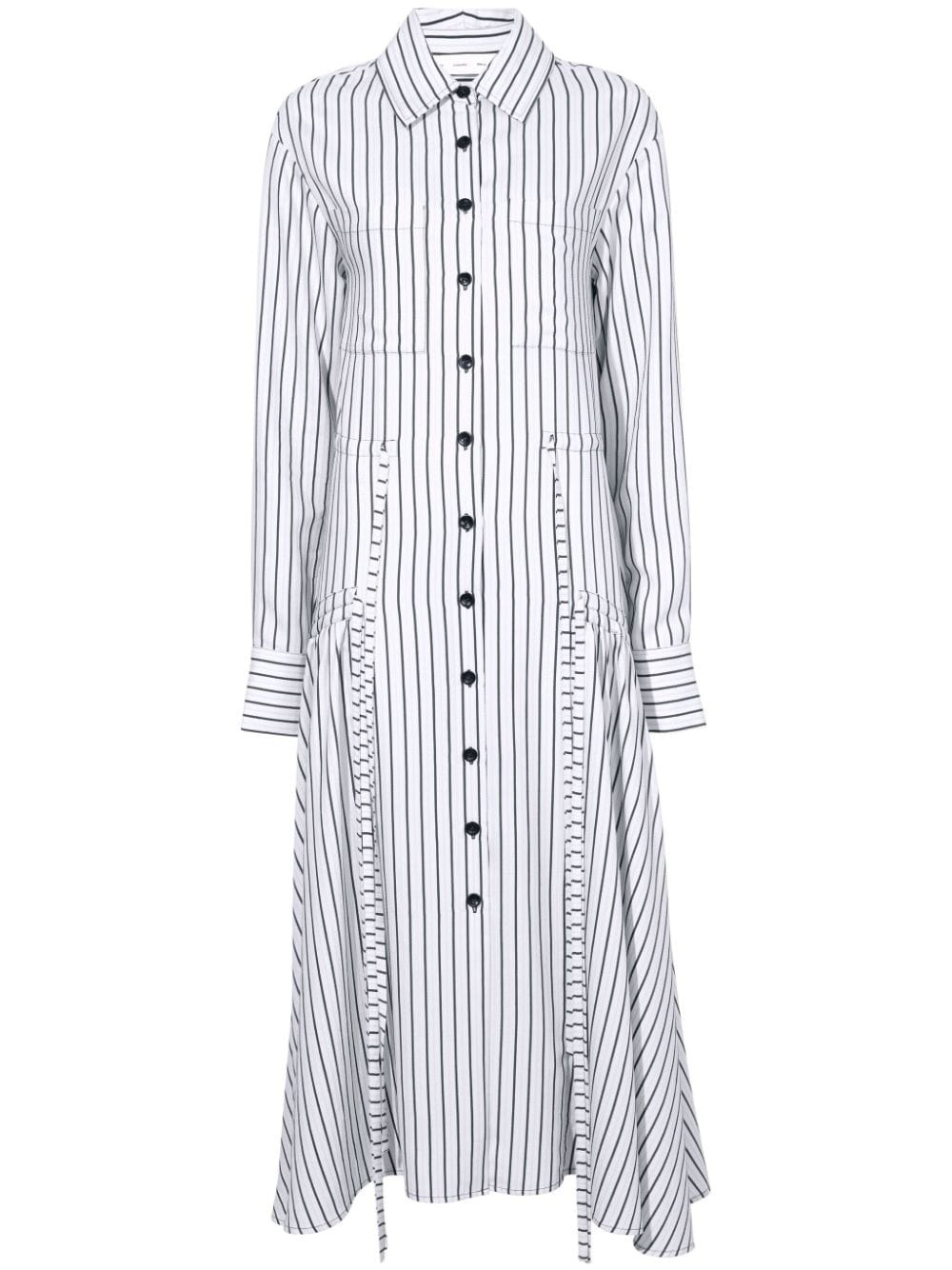 Bonnie drawstring shirtdress - 1