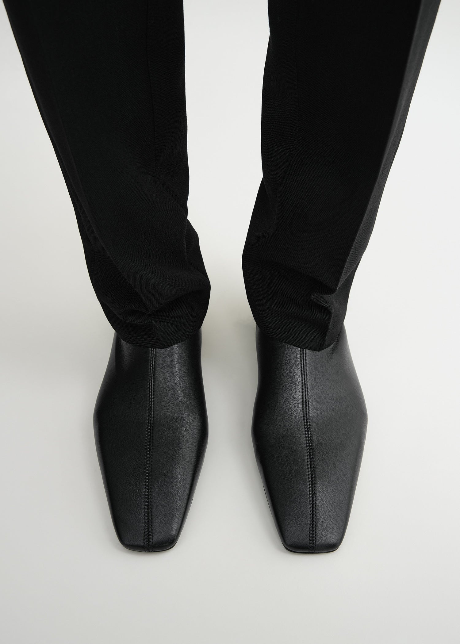 Totême The Sock Boot black | REVERSIBLE