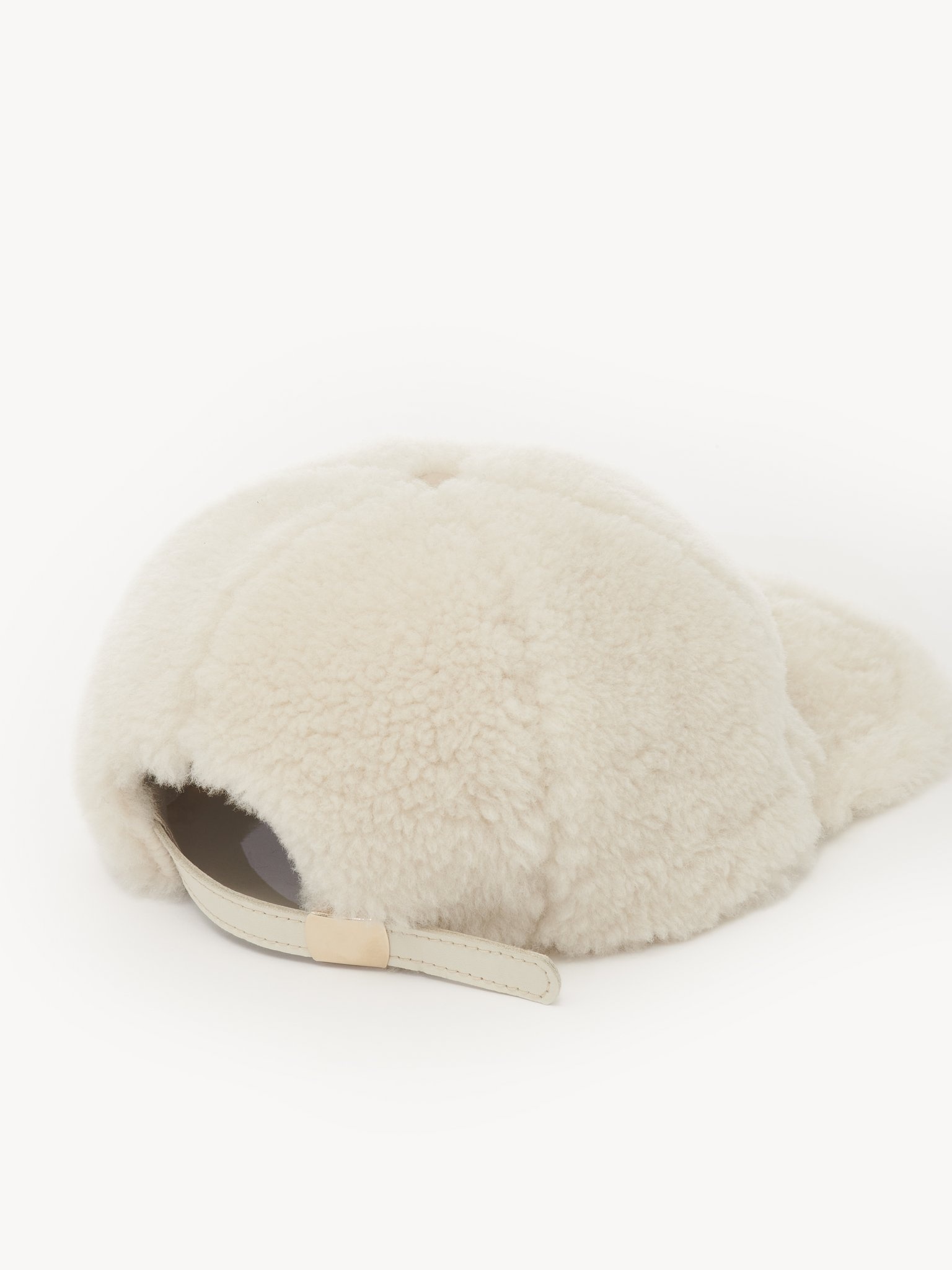 SHEARLING CAP - 4