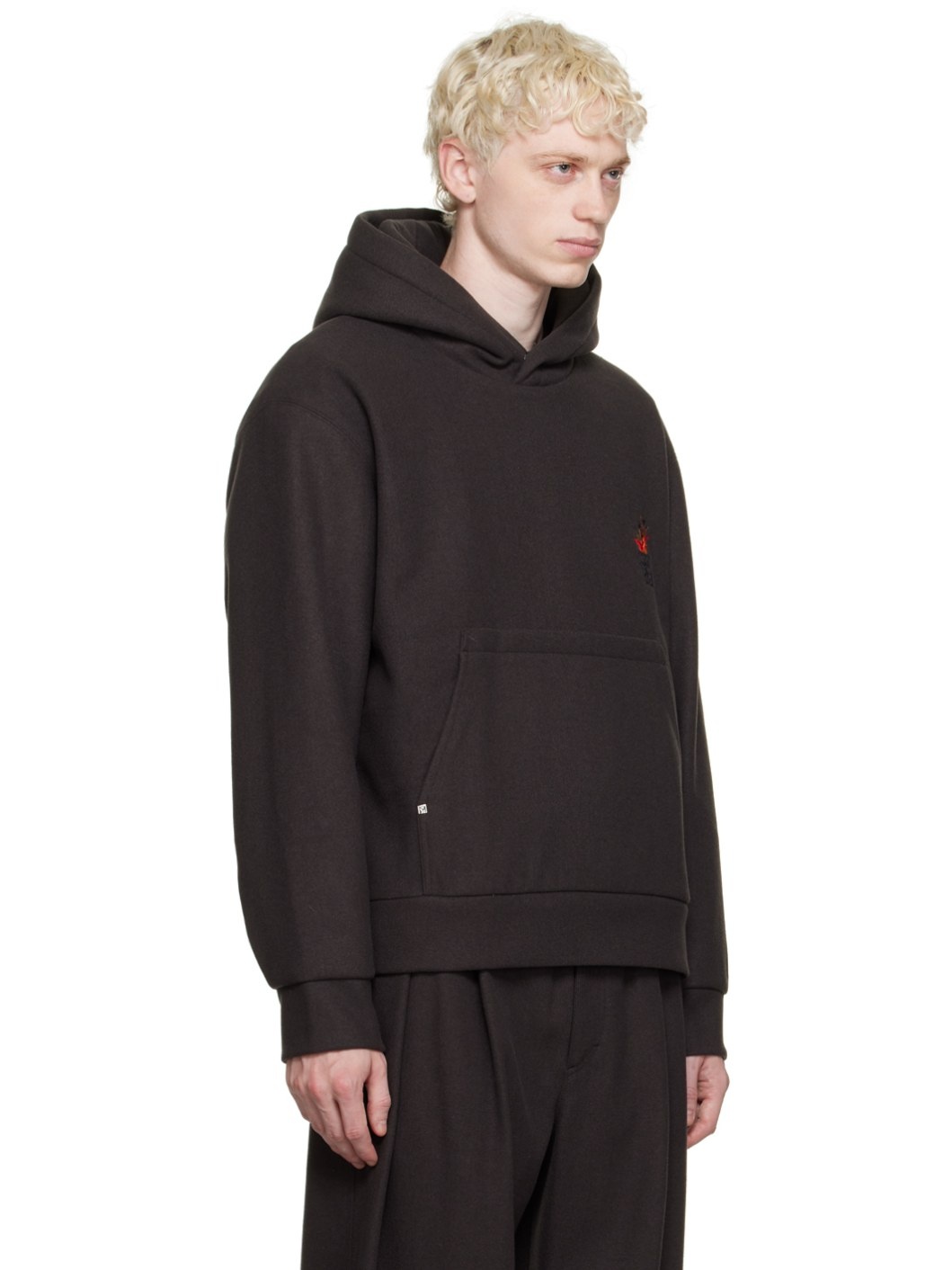 Gray Volcano Hoodie - 2