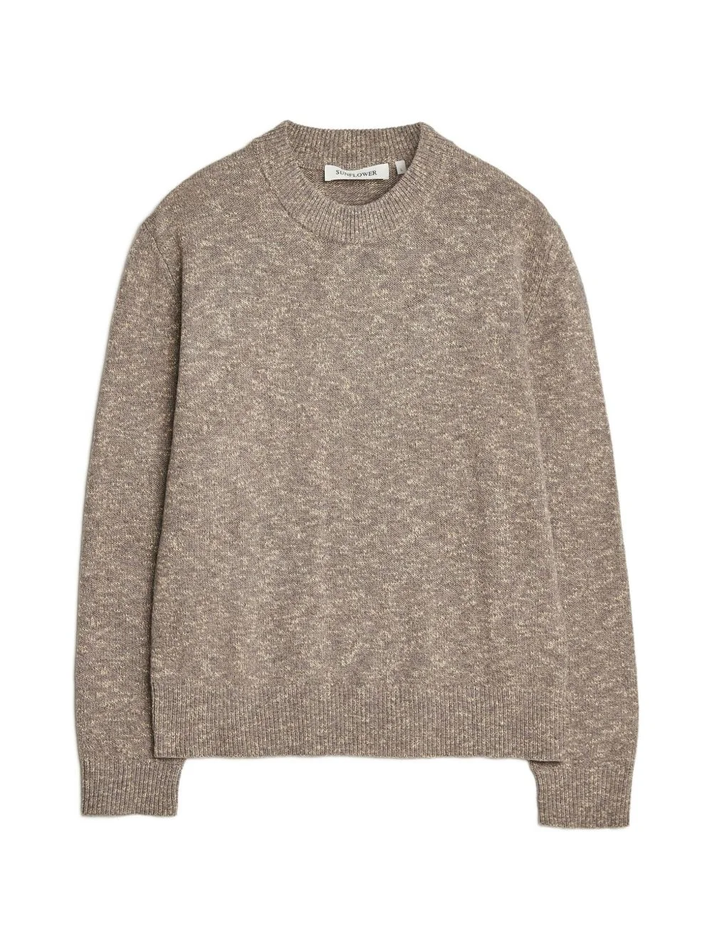 Moon Speckled mouliné-yarn sweater - 1