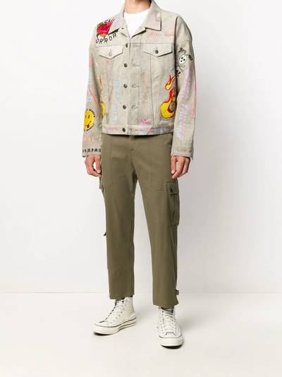 Readymade embroidered denim jacket outlook