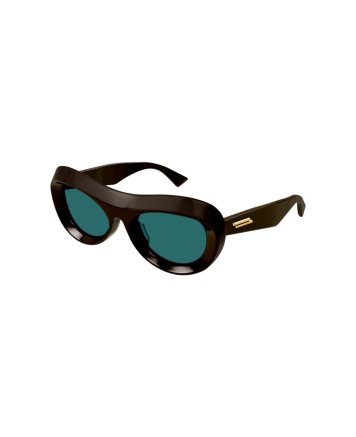 Oval Frame Sunglasses - 2