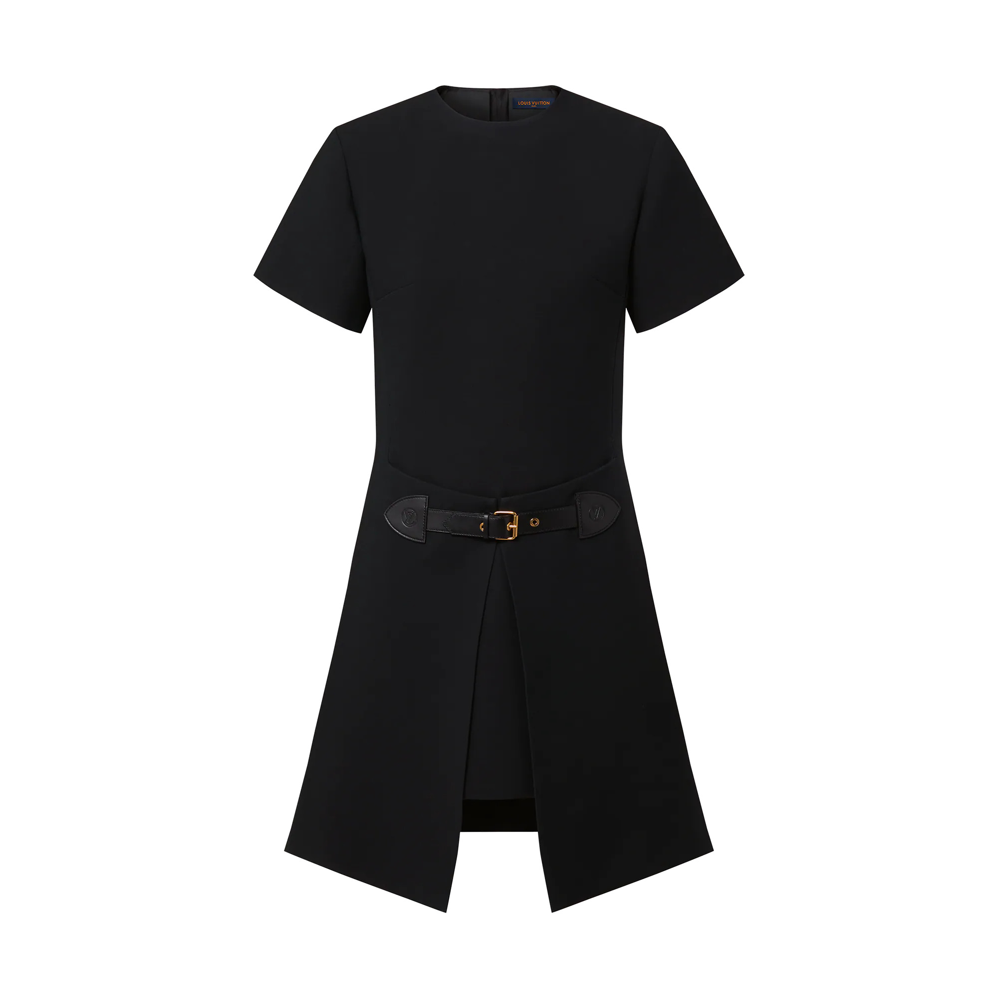 Trompe L’Oeil Wrap Front Dress - 1