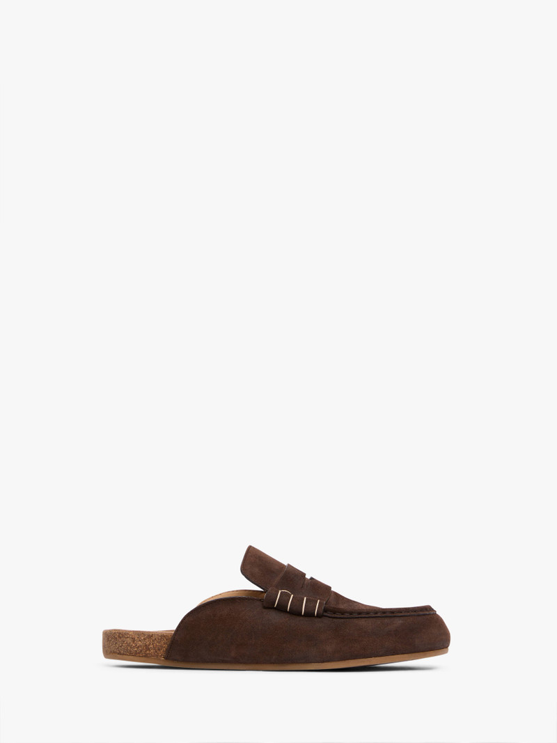 STITCH LOAFER - SUEDE MULES 1