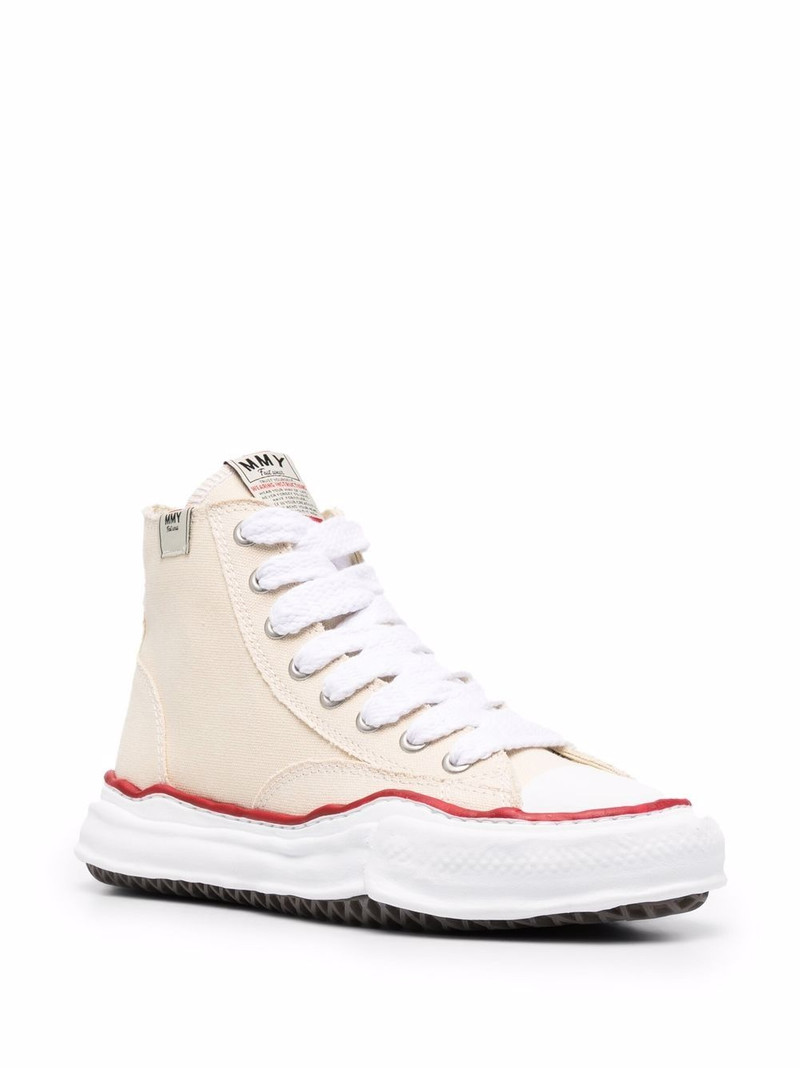 Maison MIHARAYASUHIRO lace-up high-top sneakers outlook