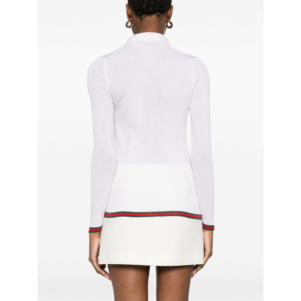 Gucci White Tops - Polo Tops Women - 4