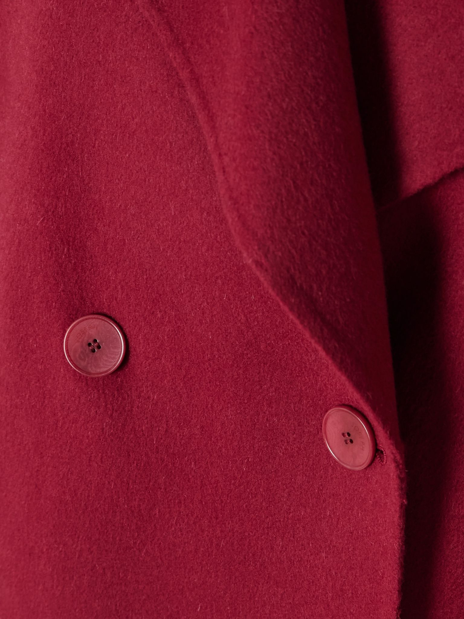 Delano cropped wool and cashmere-blend double-breasted jacket Red - 5