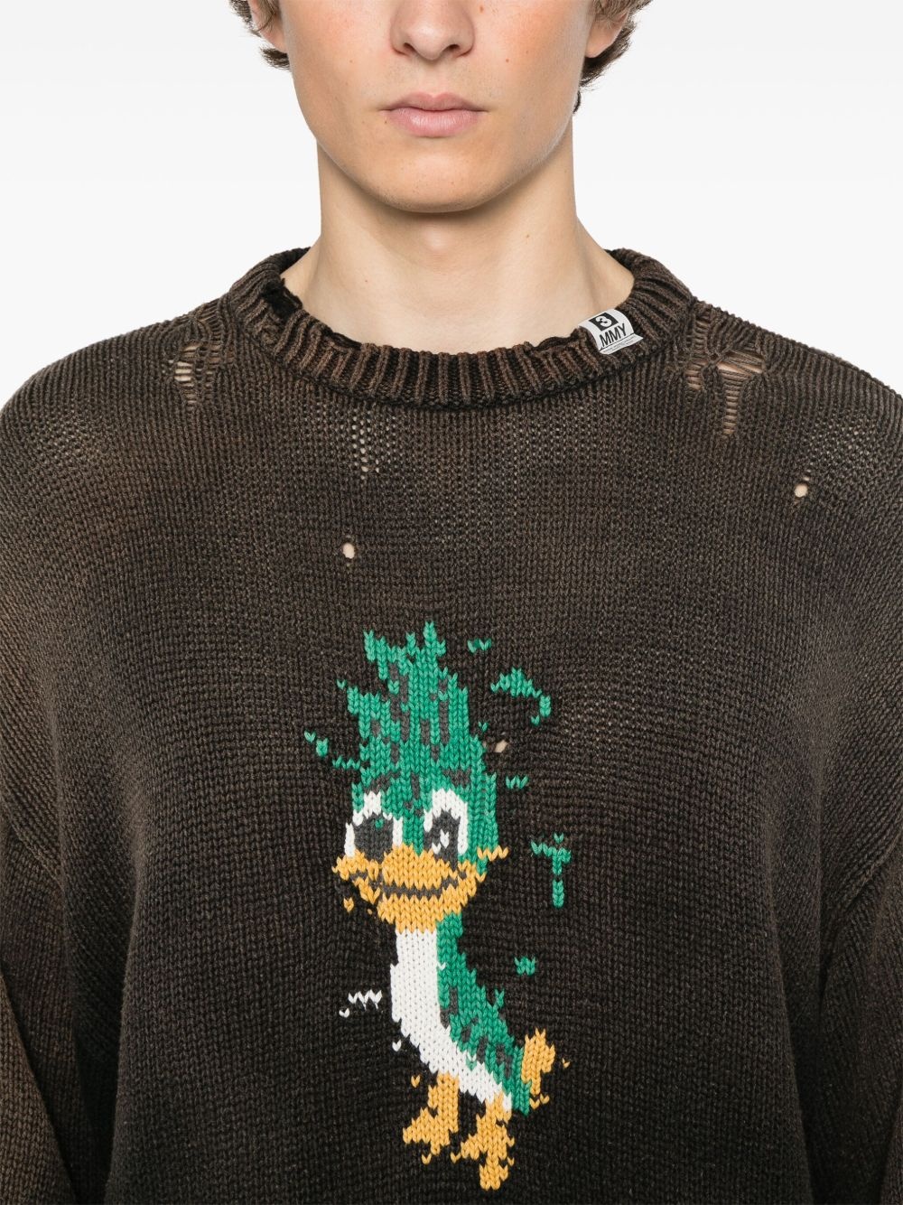 distressed sweater - 5