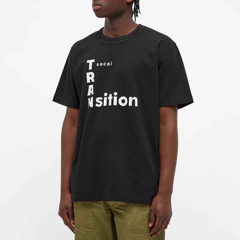 Sacai Transition Tee - 3