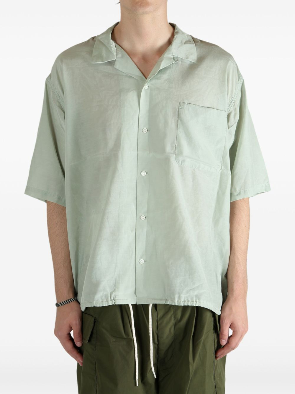 short-sleeve button-down shirt - 3