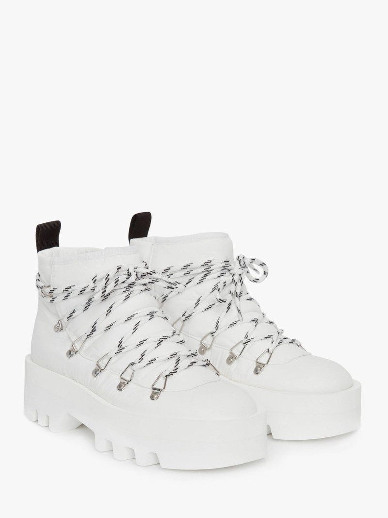 JW Anderson PADDED FABRIC LACE UP BOOT outlook