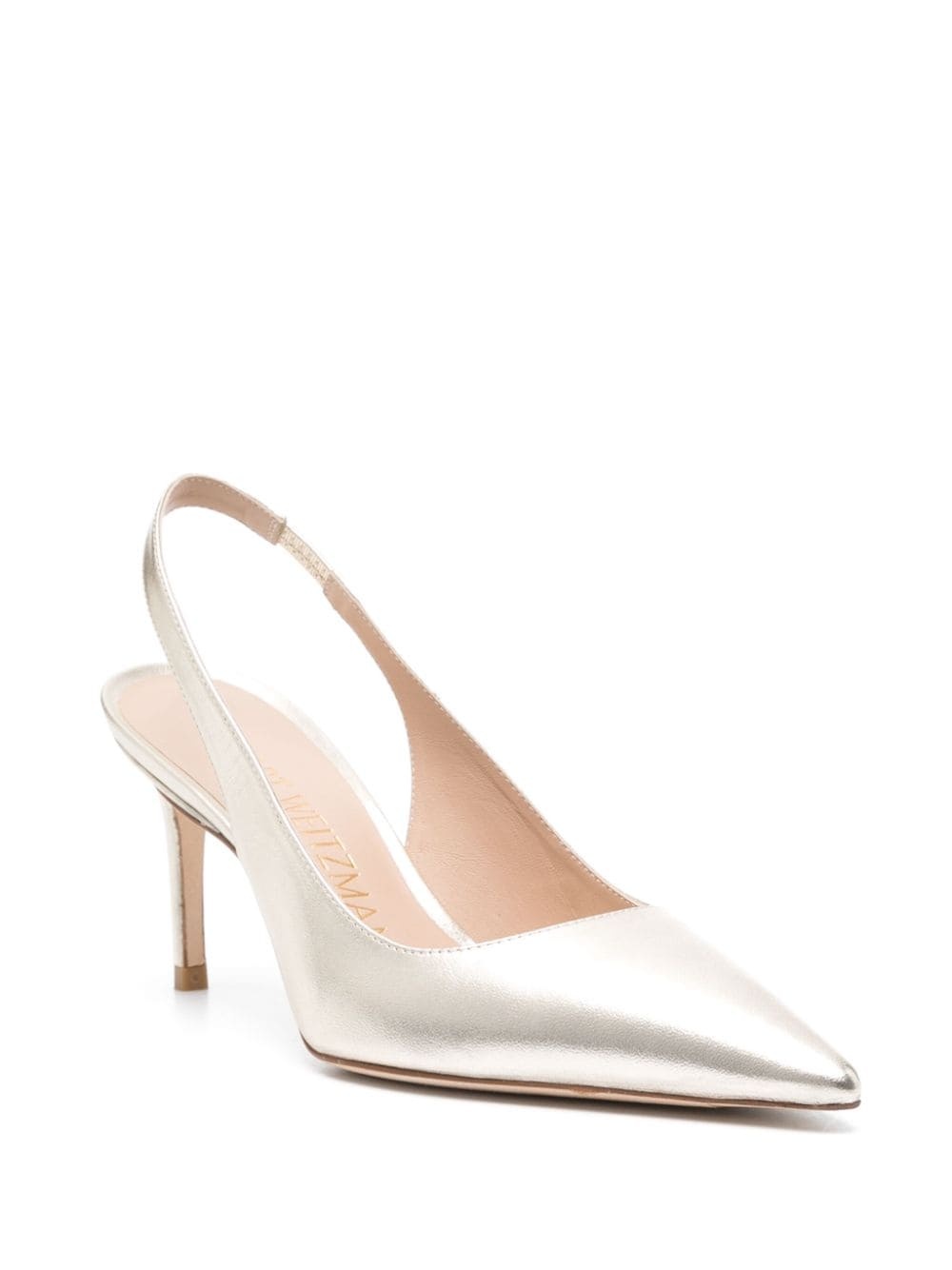 Stuart 75mm slingback pumps - 2