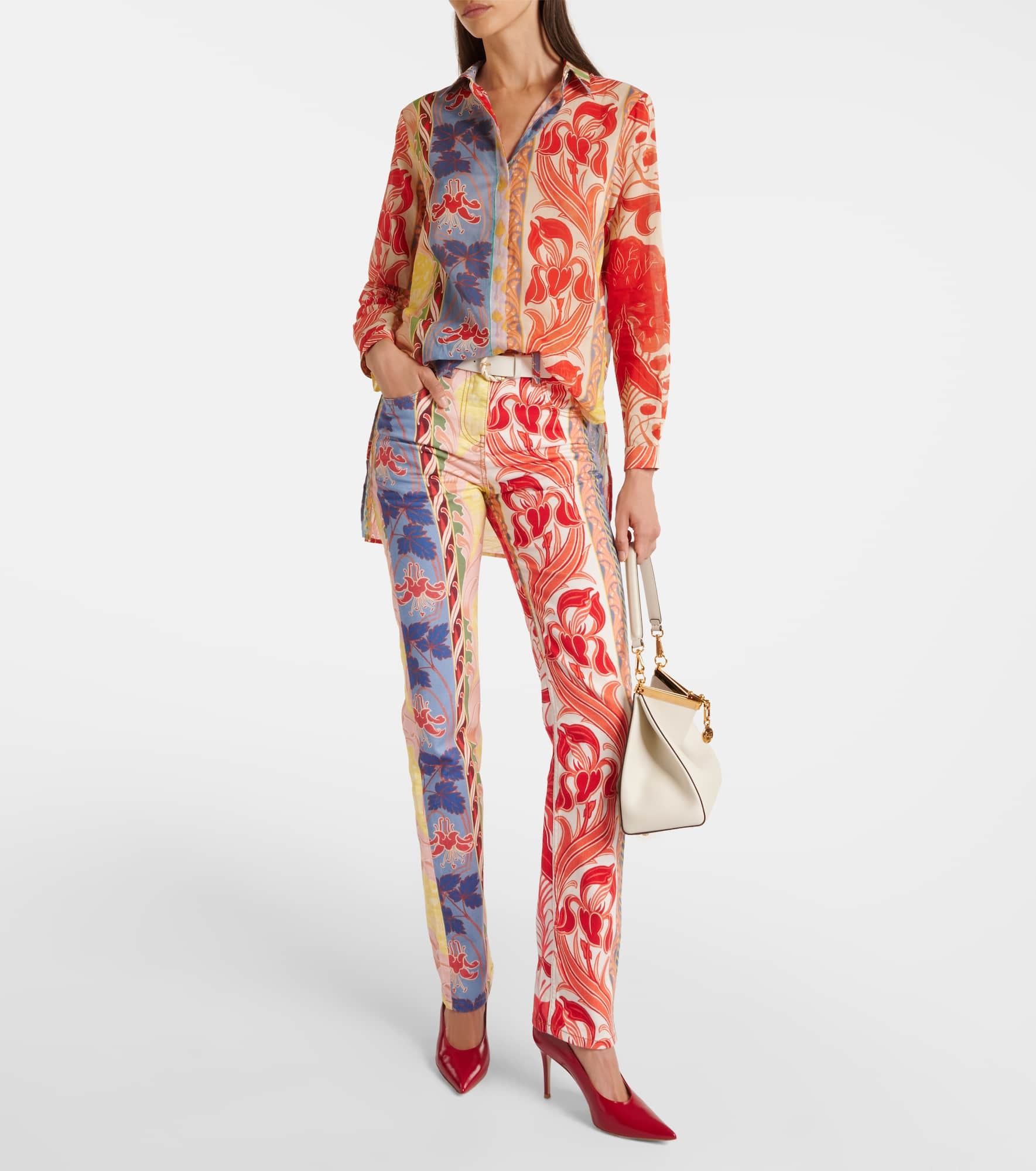 Printed cotton shirt - 2