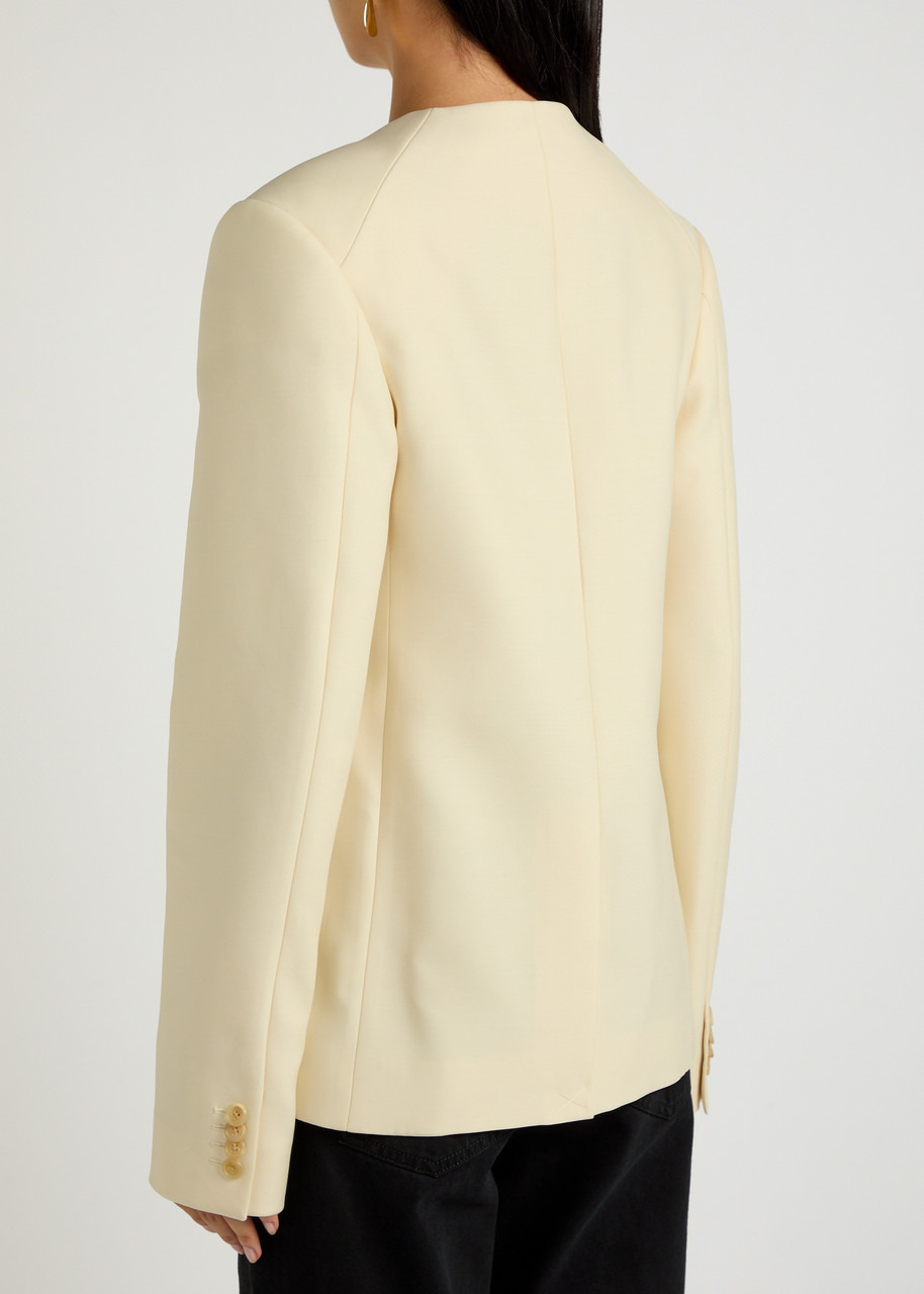 Khaite Jameson Wool-blend Jacket - 3
