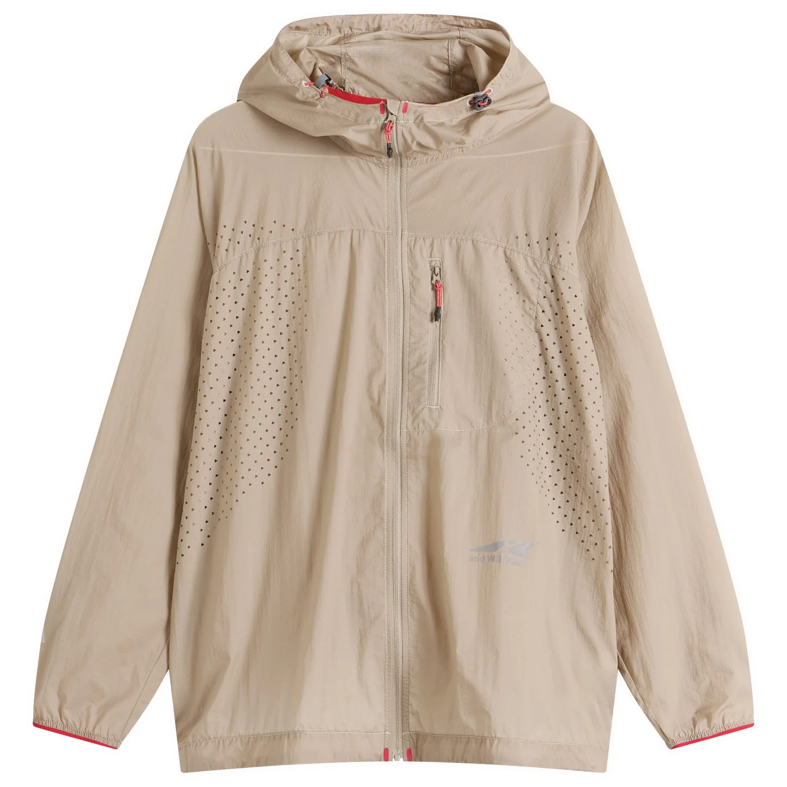 and wander x Altra Ventilation Wind Jacket - 1