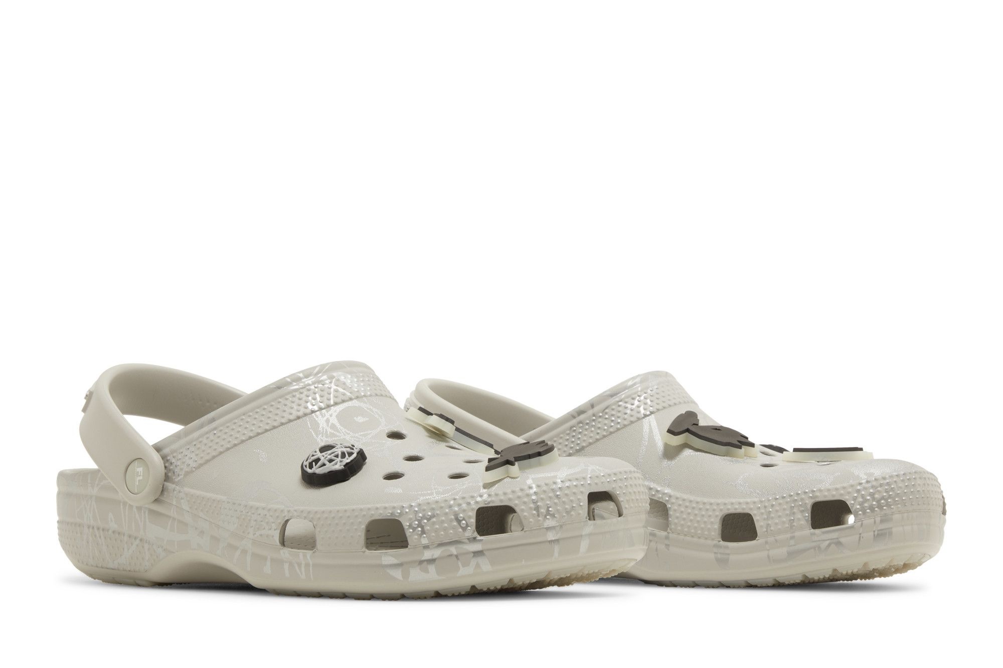Futura Laboratories x Classic Clog 'Pearl White' - 8