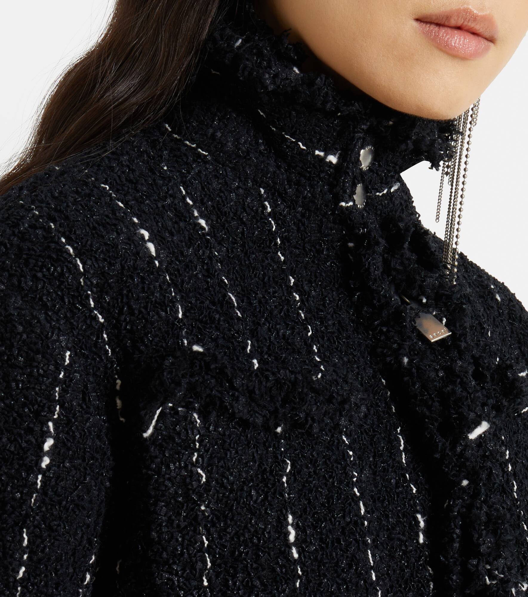 Striped tweed jacket - 5