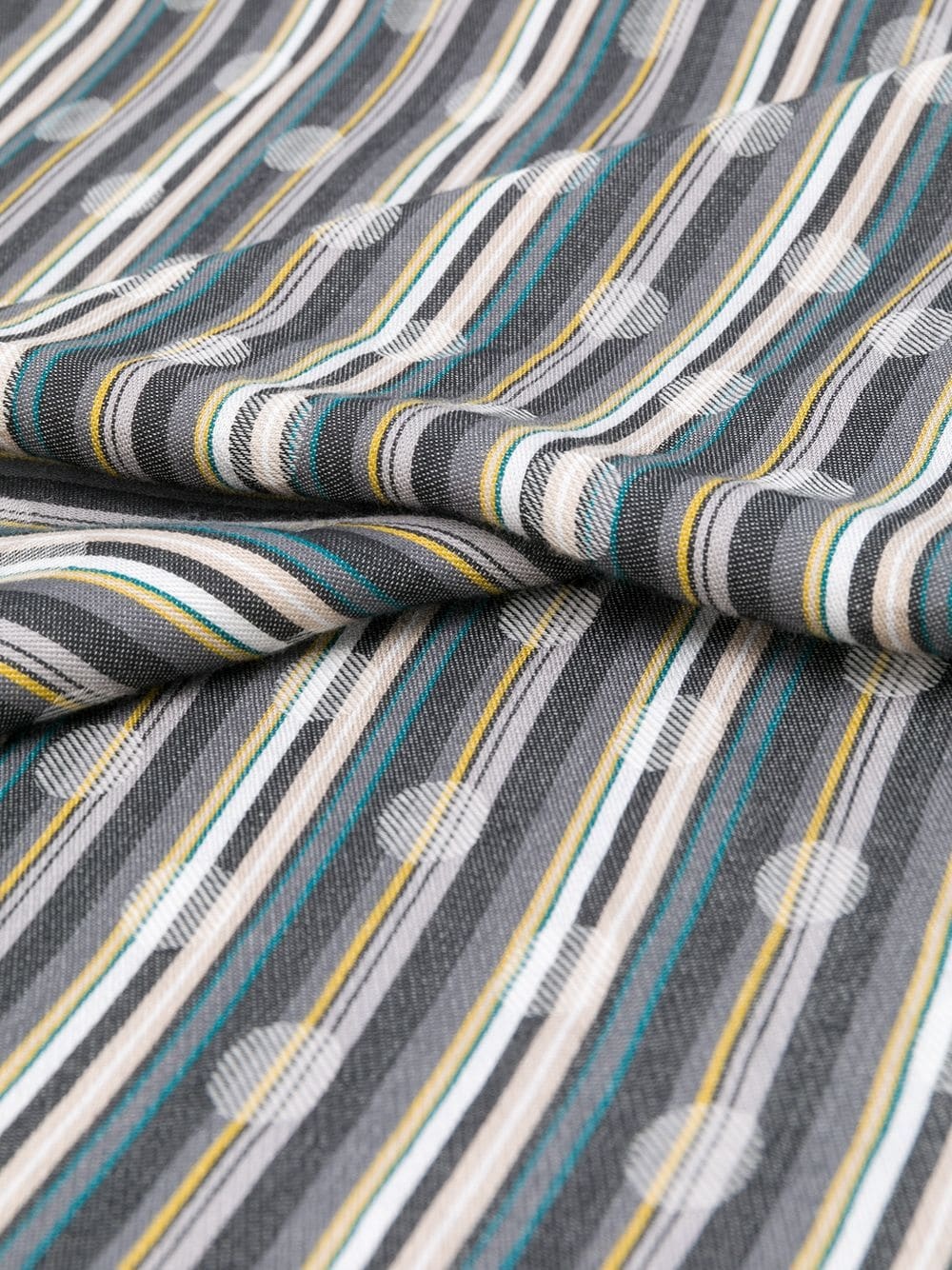 stripe print scarf - 3