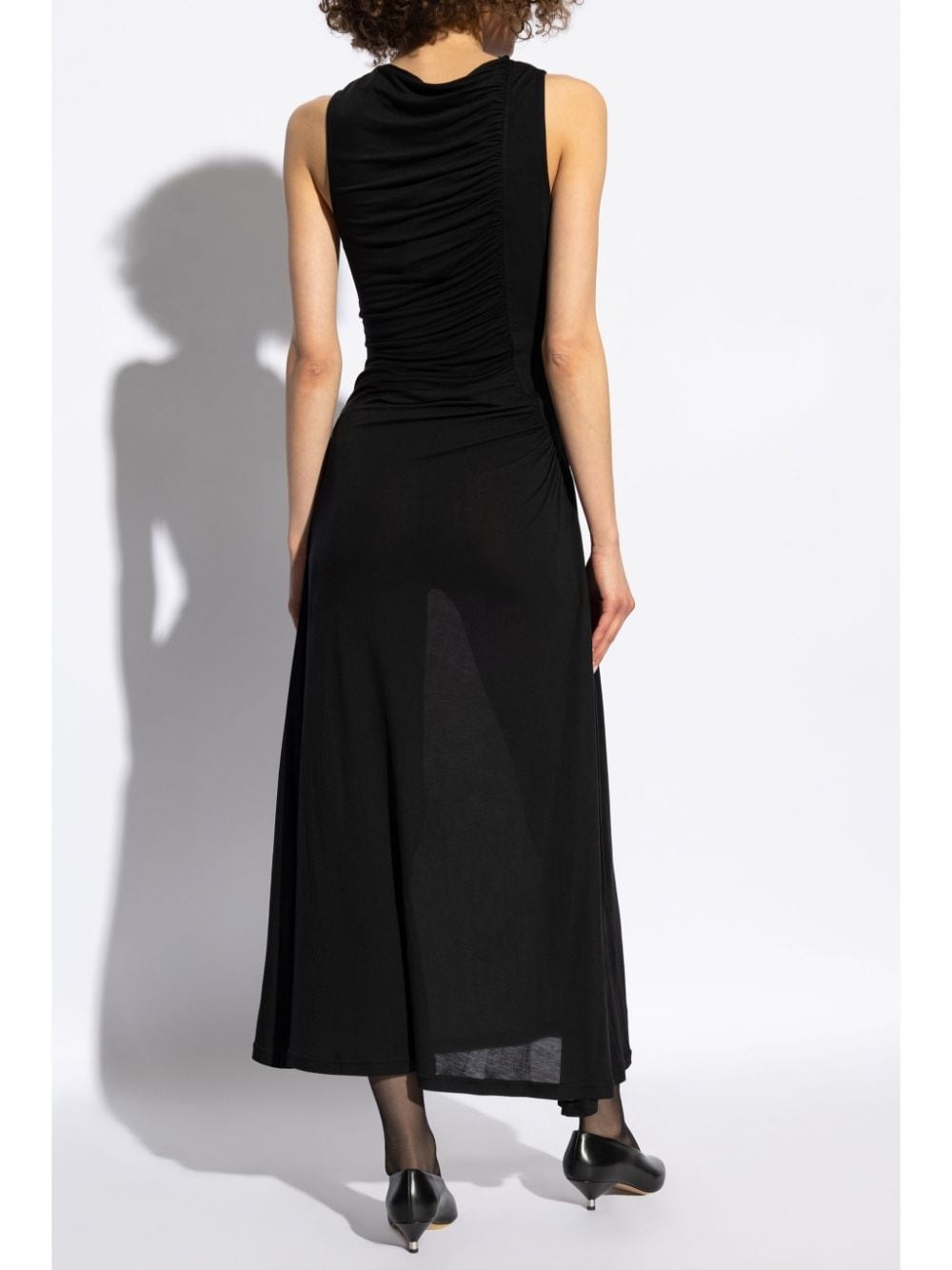 Livia sleeveless midi dress - 4