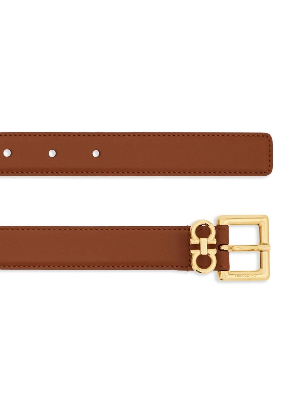 Gancini-plaque belt - 2