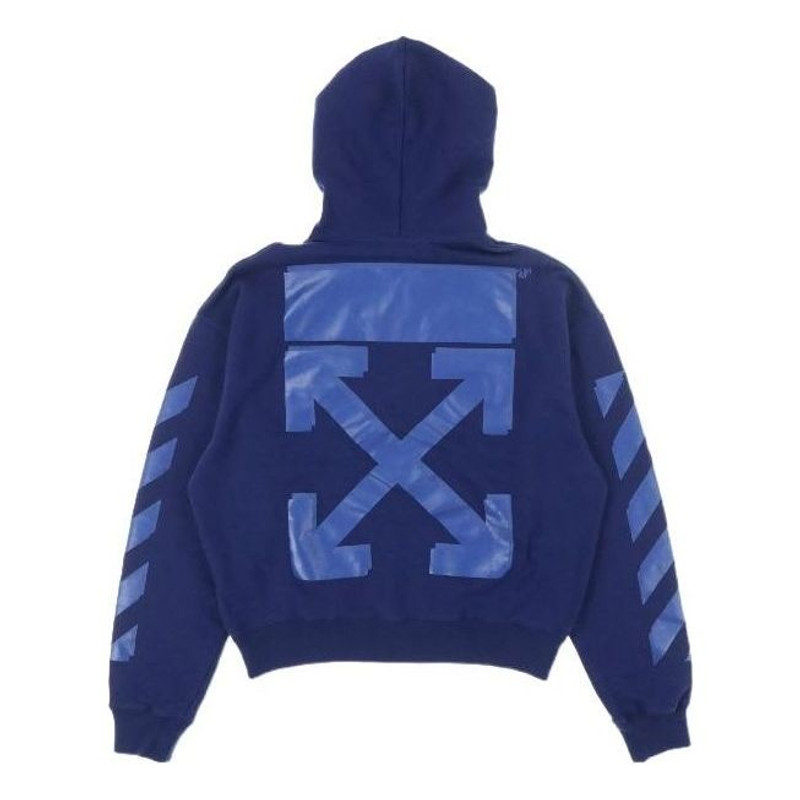 Off-White Off-White Arrow Pattern Logo Stripe Version Blue OMBB037F21FLE0074545 outlook