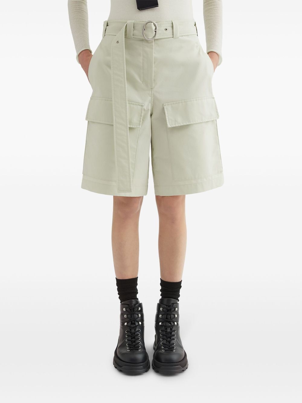 belted shorts - 3