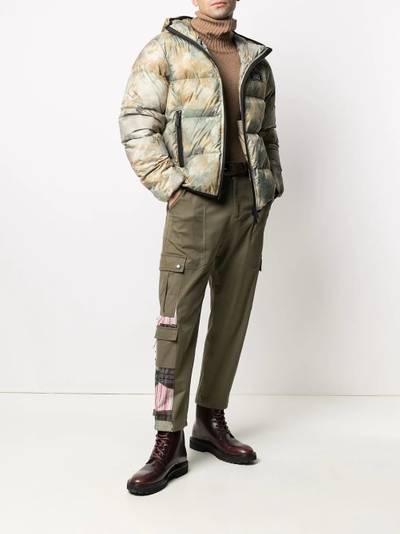 DSQUARED2 camouflage print down jacket outlook