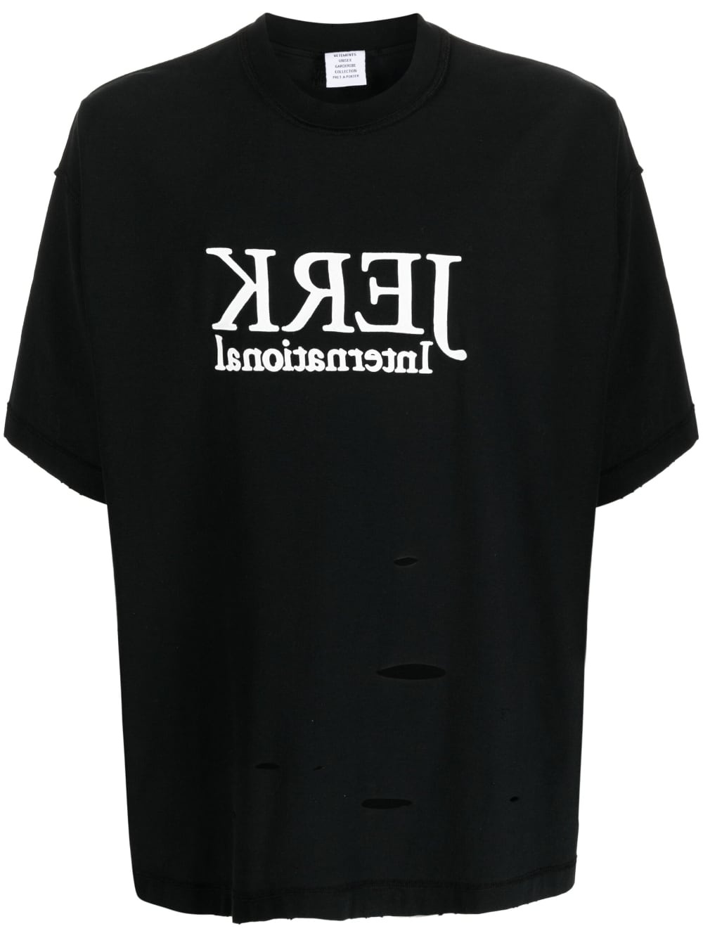 Jerk distressed T-shirt - 1
