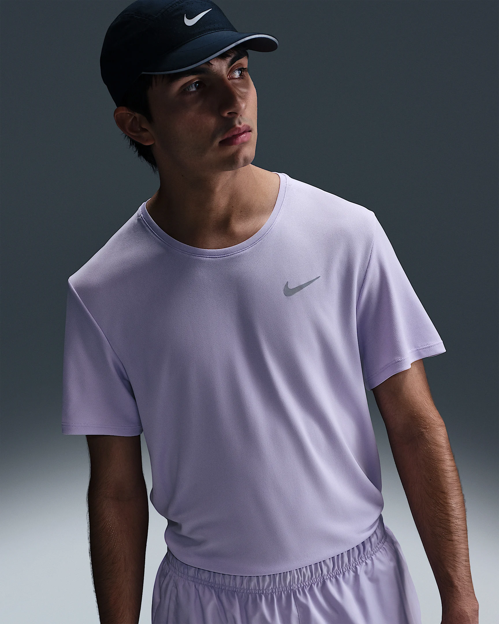 Nike Miler Men's Dri-FIT UV Short-Sleeve Running Top - 1
