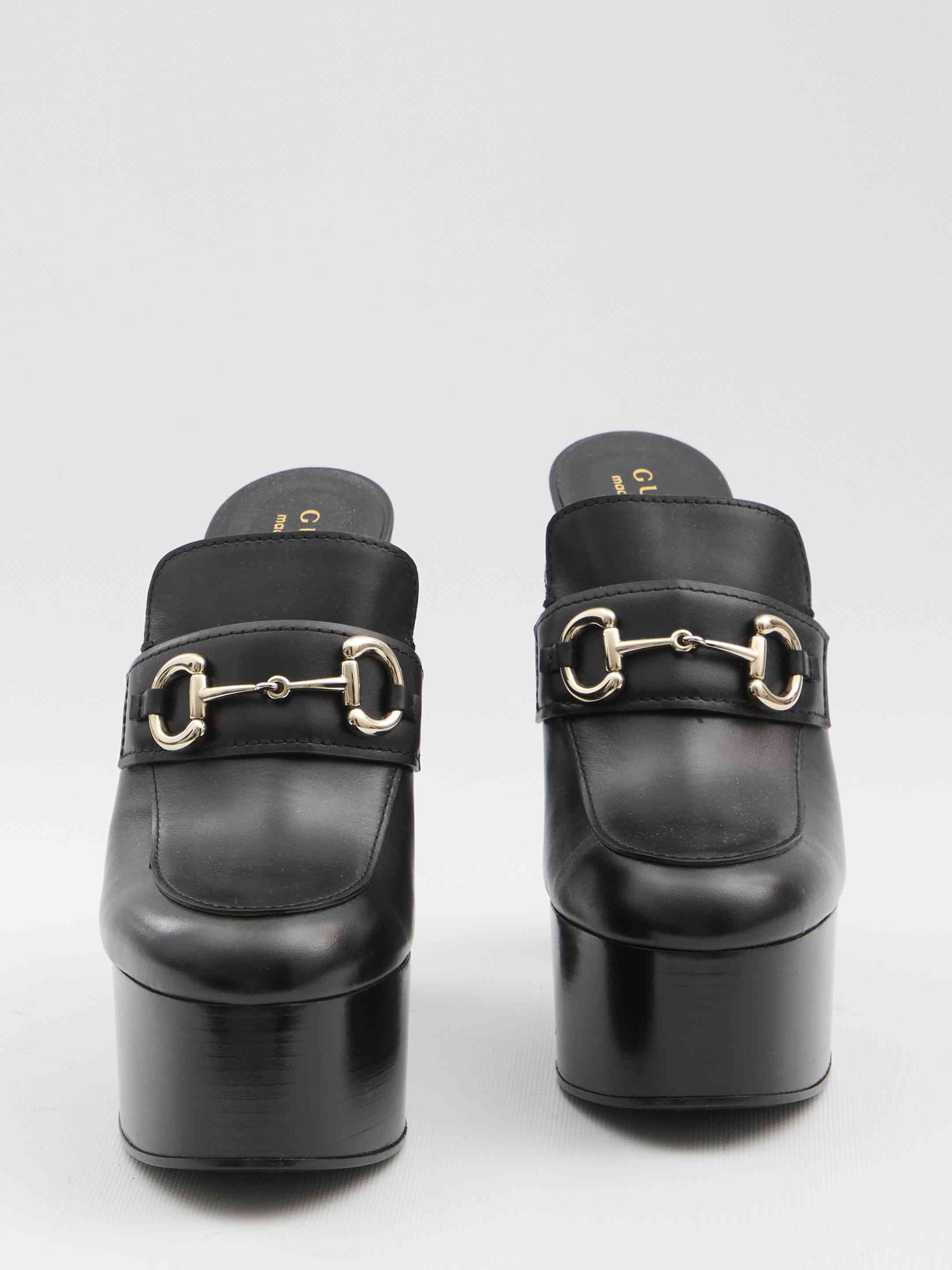 Gucci Women Platform Mules With Horsebit - 5