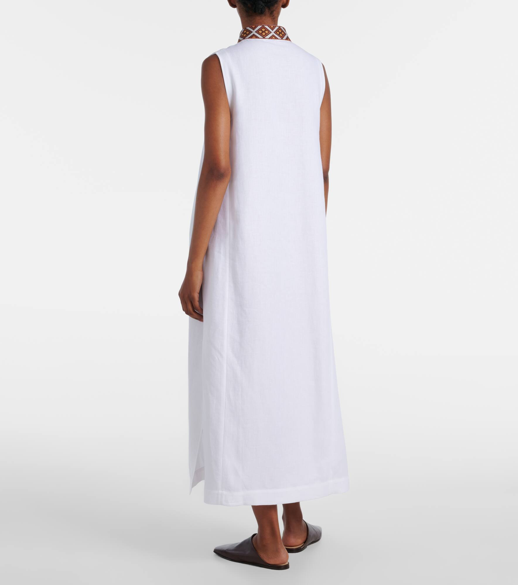 Abril linen midi dress - 3
