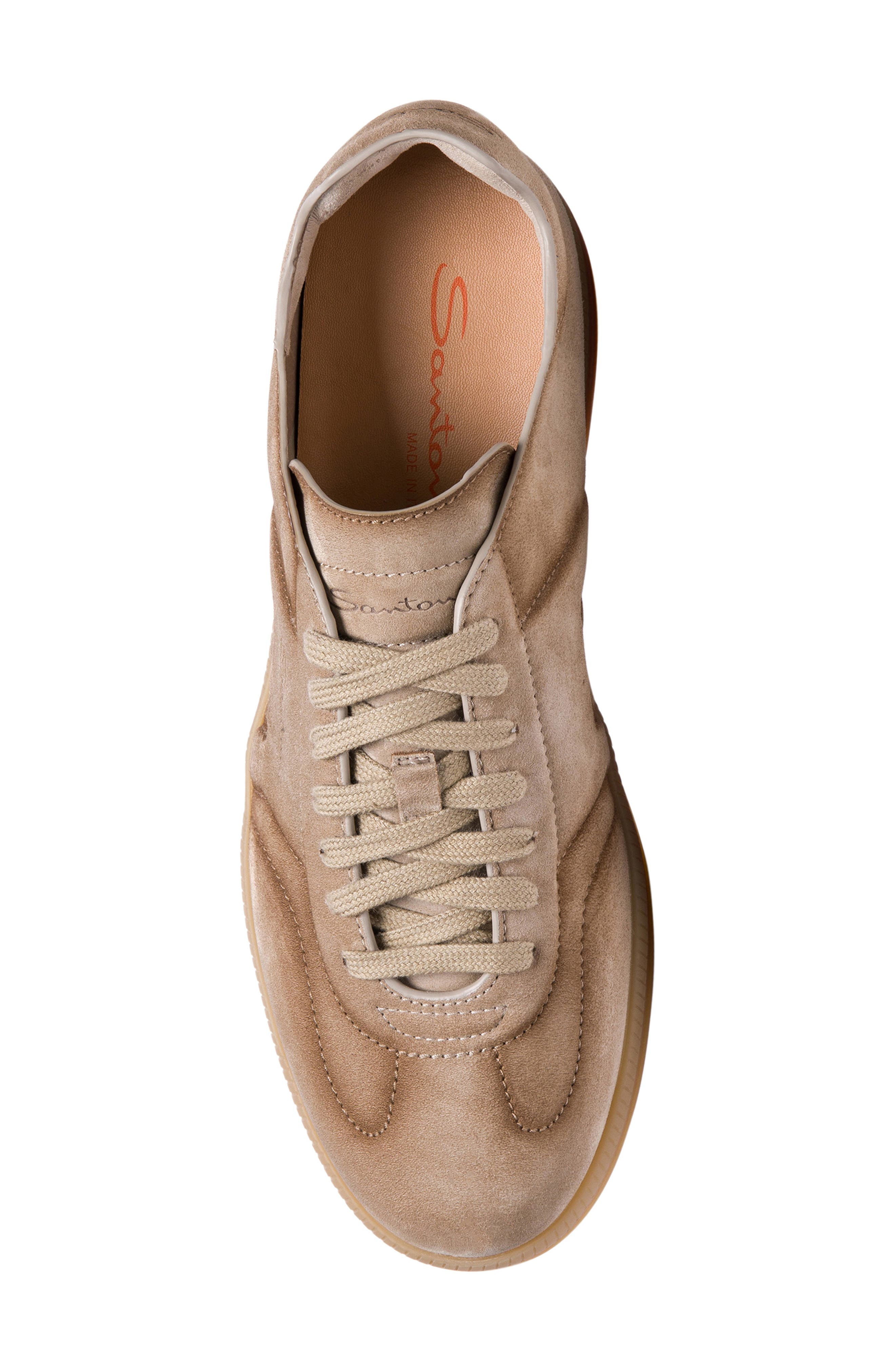 Santoni Oly Cube Sneaker in Beige at Nordstrom - 5