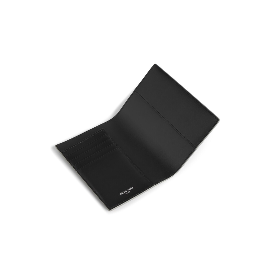 Men's Passport Holder in Balenciaga Grey - 3
