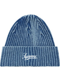 Supreme bleached rib beanie hat | REVERSIBLE