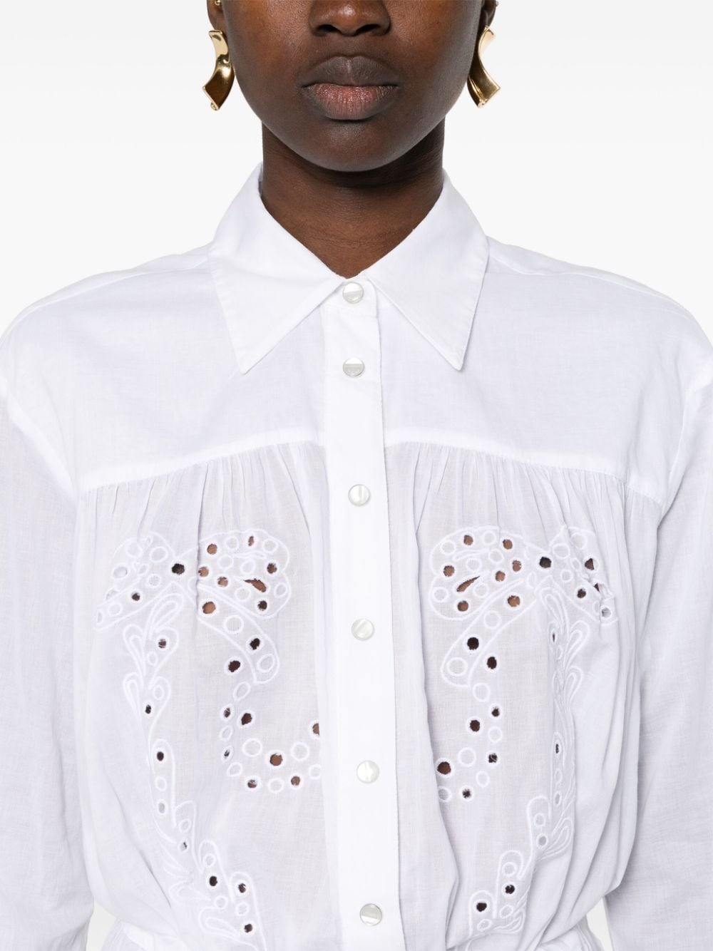 Dolce Vita maxi shirt dress - 5
