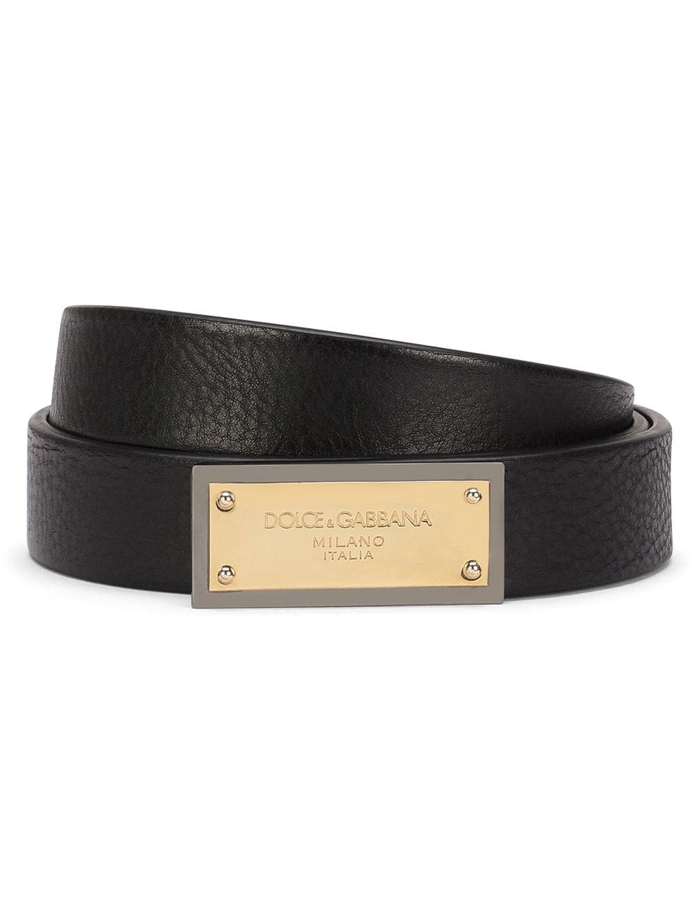 logo plaque belt - 1