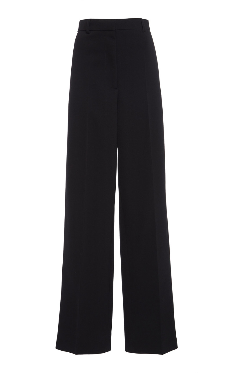Tuxedo-Striped Stretch-Wool Pants black - 1