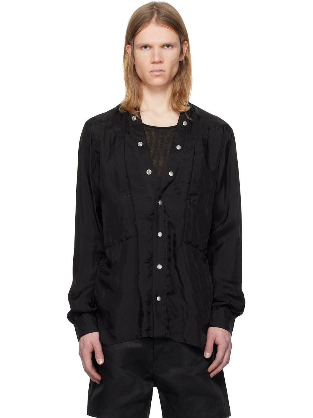 Black Hollywood Larry Fogpocket Shirt - 1