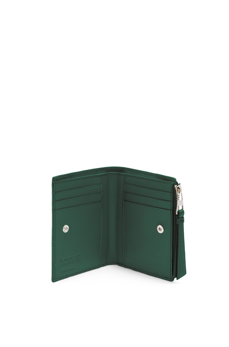 Loewe Puzzle slim compact wallet in classic calfskin outlook