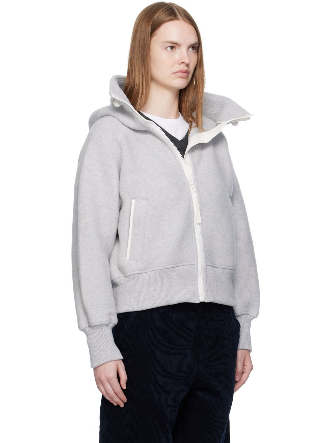 Gray 'White Label' Chilliwack Kind Fleece Hoodie - 2